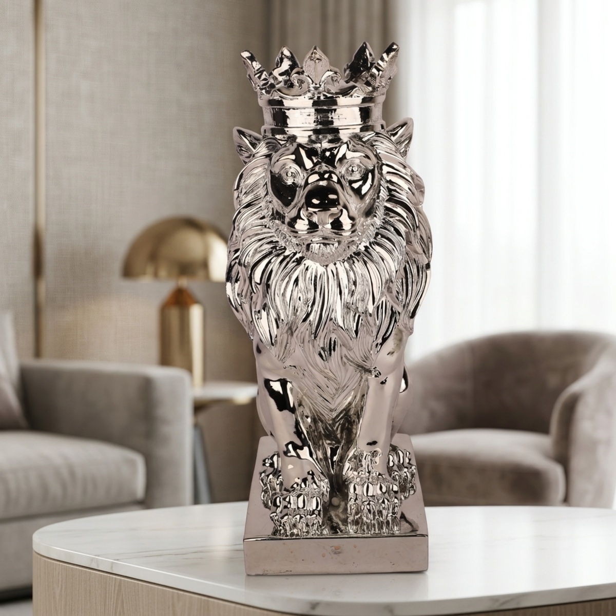 Decorative Lion Figurine