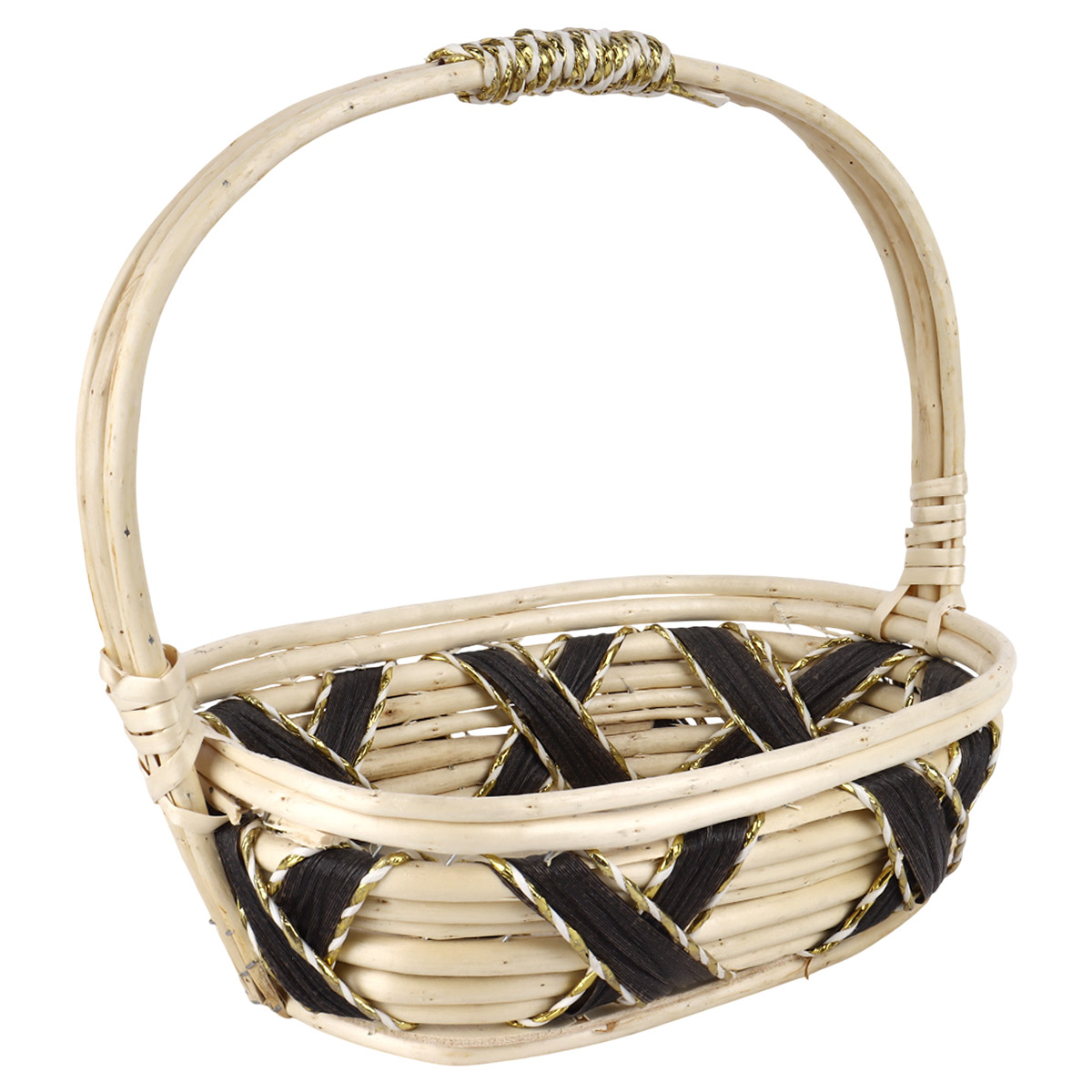 Handwoven Decorative Fruit Basket