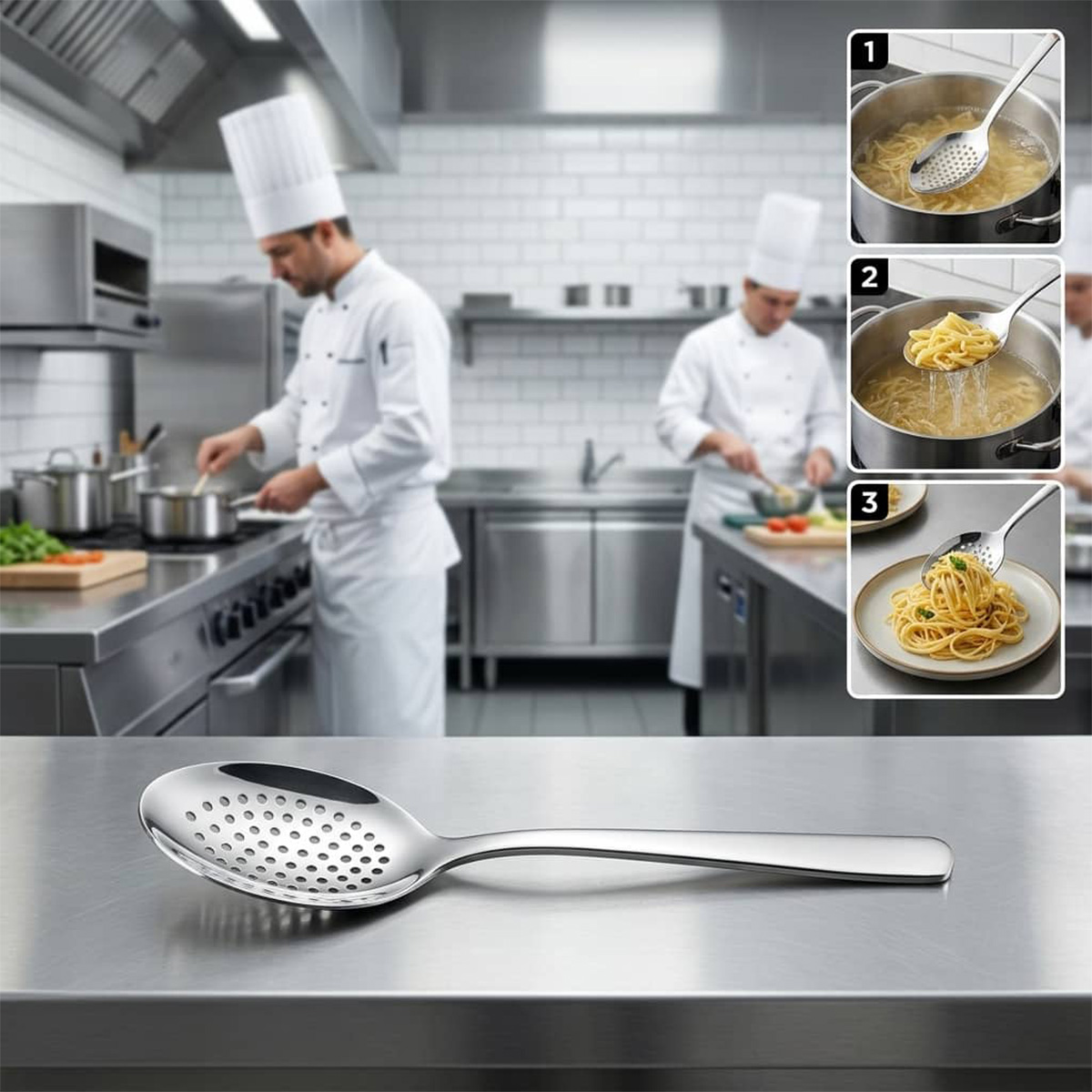 Stainless Steel Serving Spoon