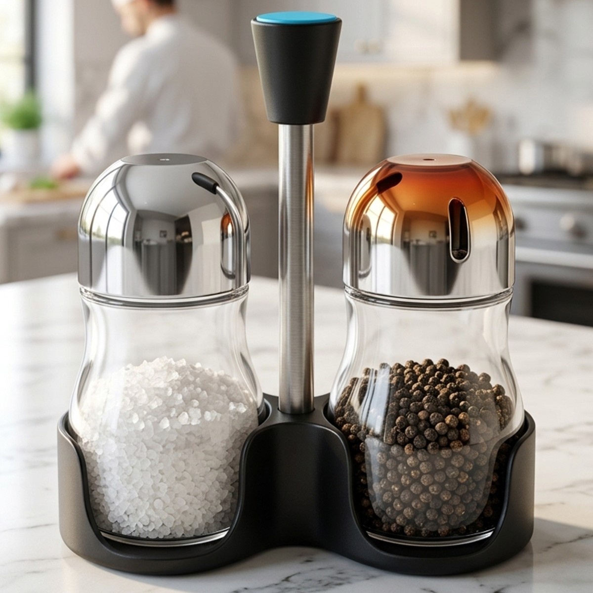 Glass Spice Set 2 Piece