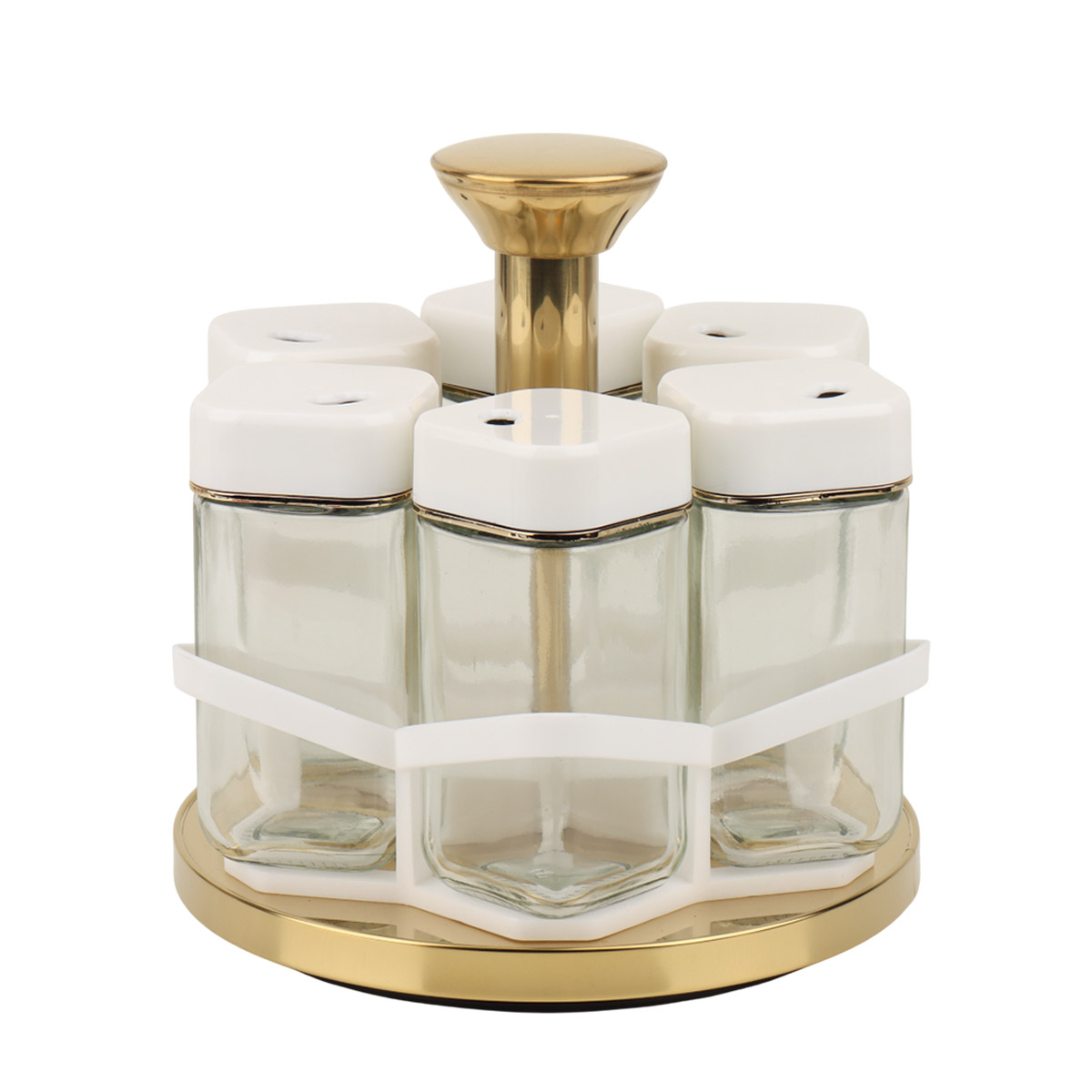 Glass Spice Set 6 Piece