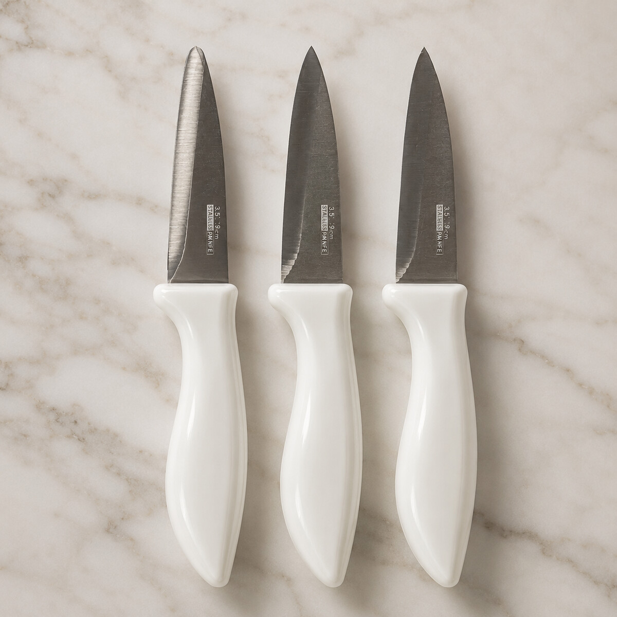 Paring Knife Set 3 Piece 3.5 Inch