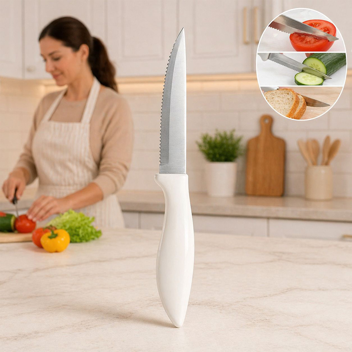 Utility Knife Set 3 Piece 5 Inch