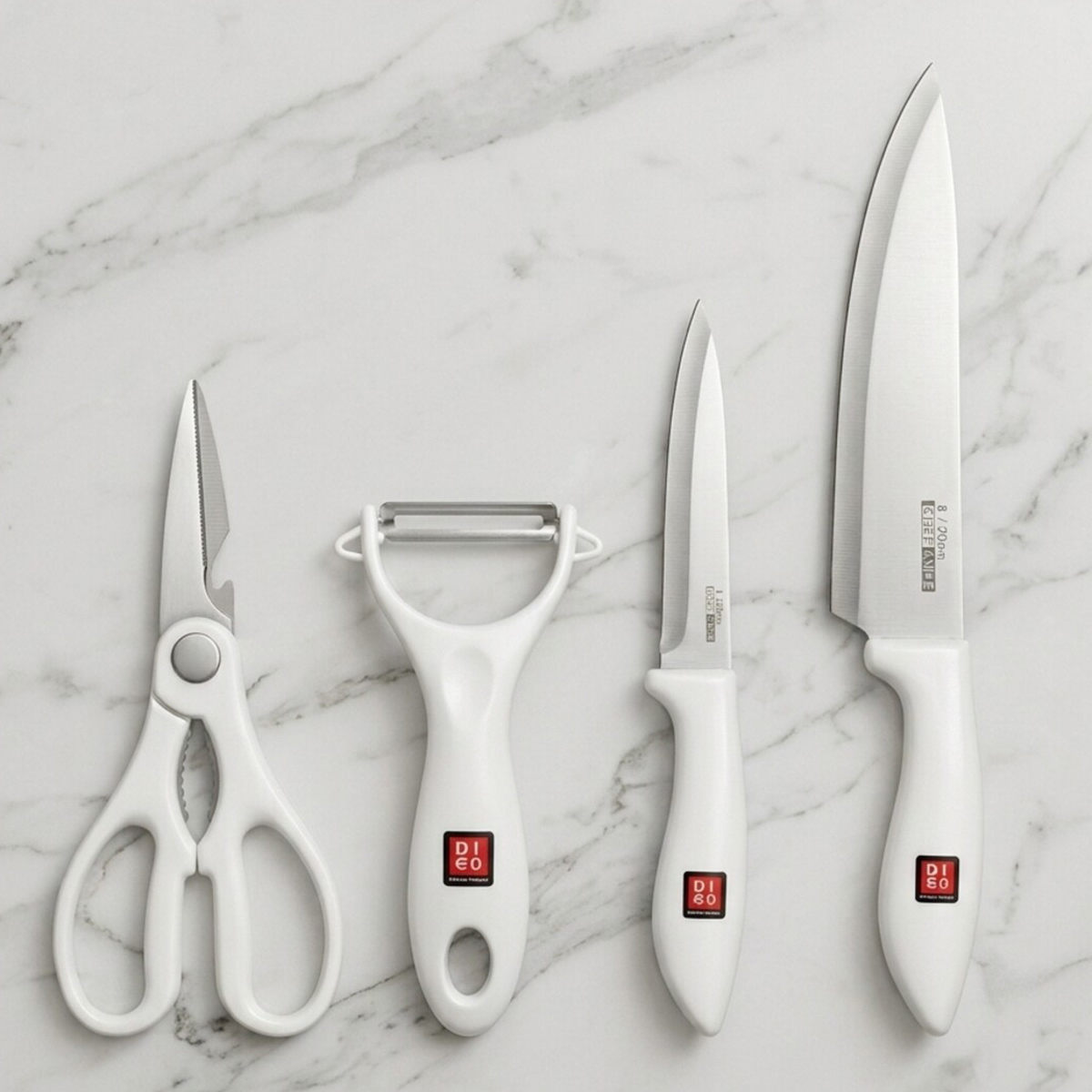 Chef & Utility Knife Set 4 Piece