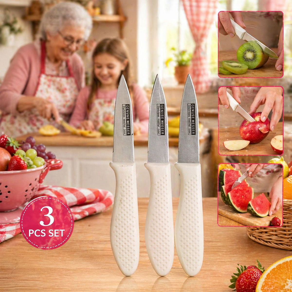 Utility Knife Set 3 Piece