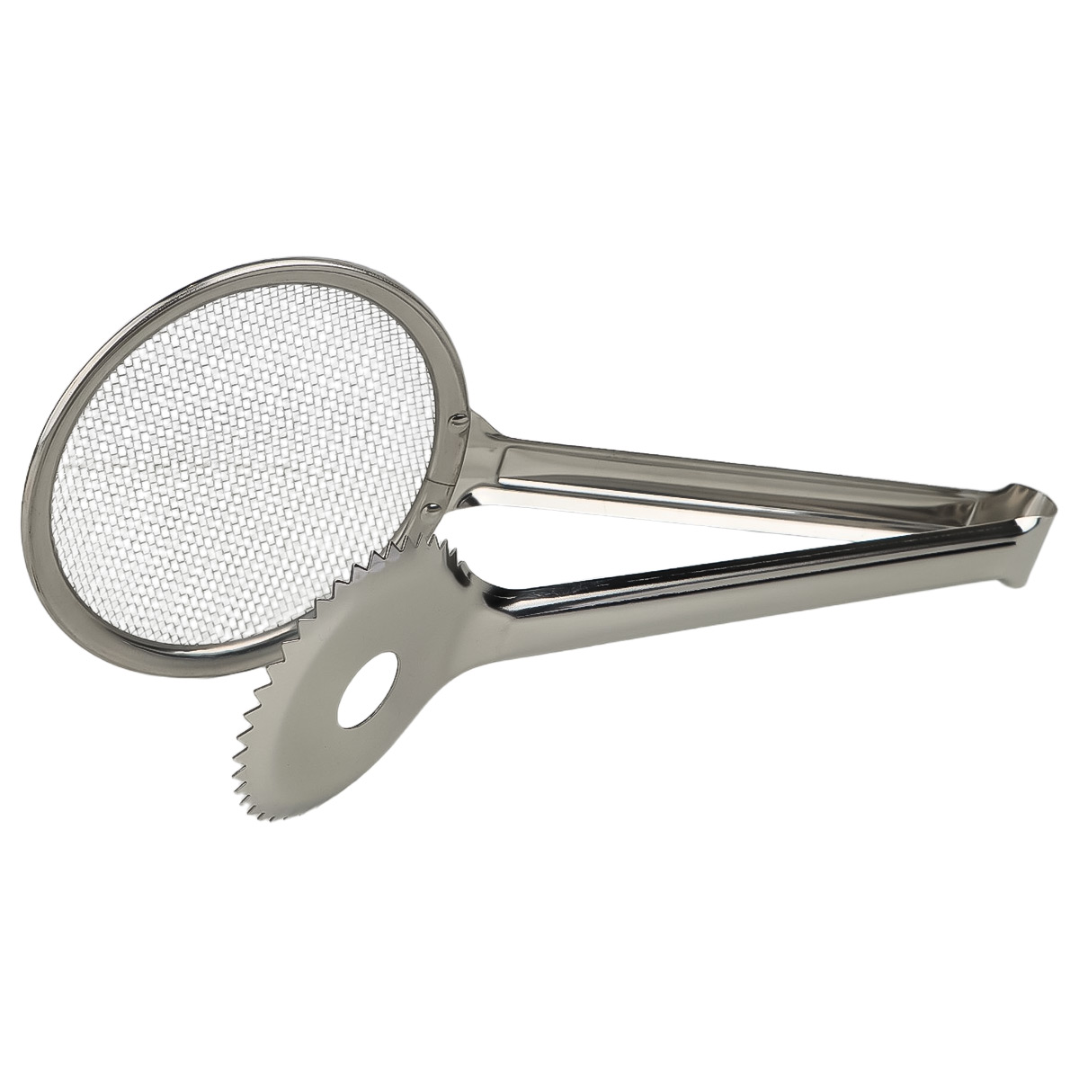 Tong with Steel Strainer