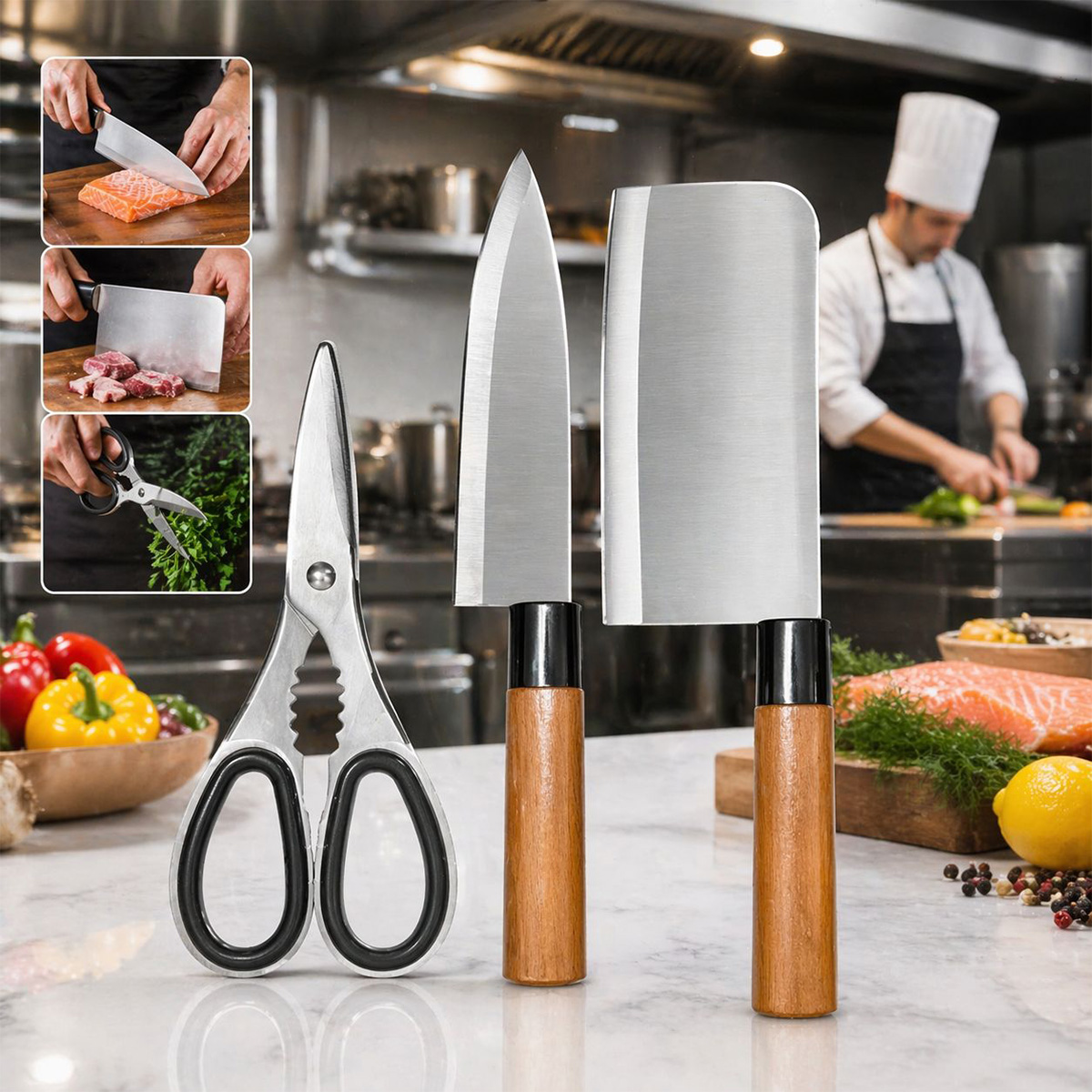 Knife Set 3 Piece