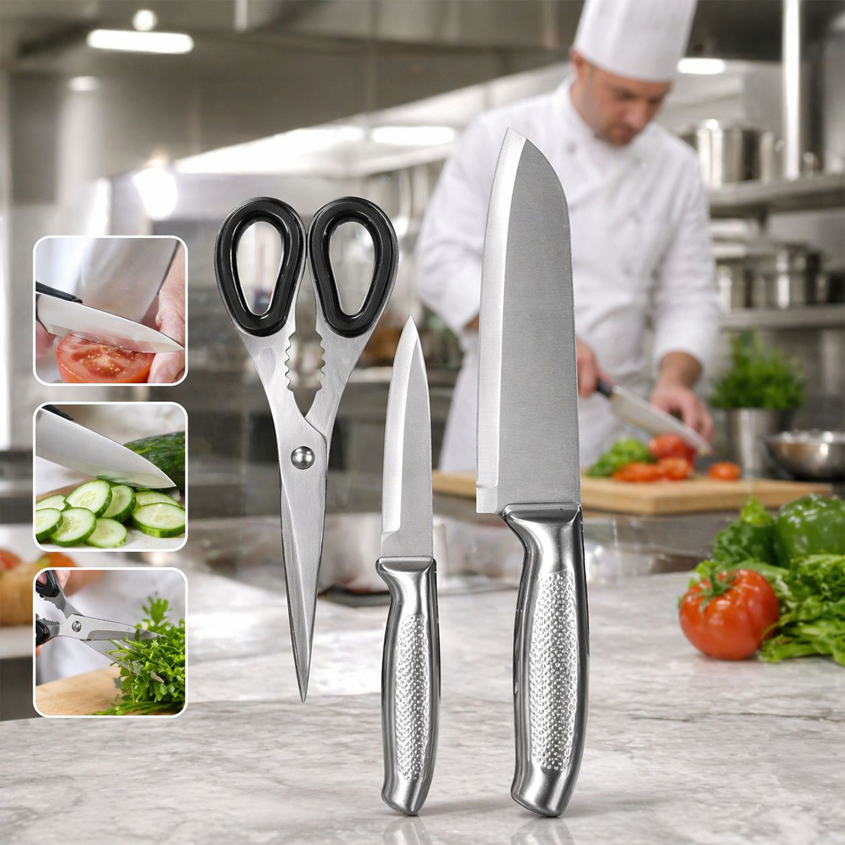 Knife Set 3 Piece