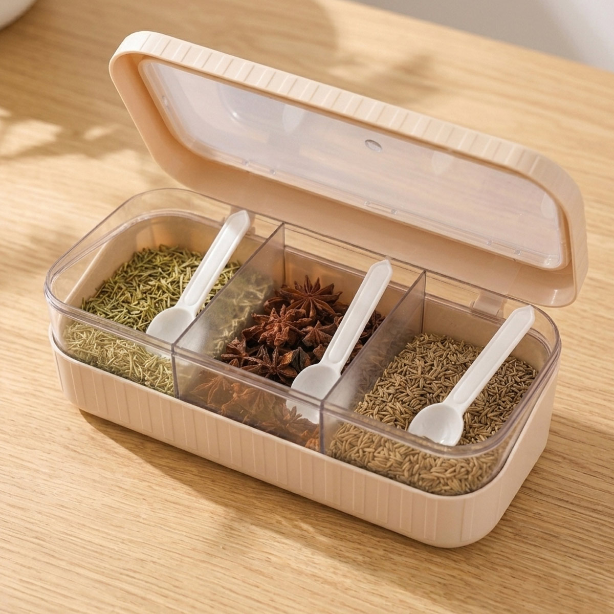 Spice Box 3 Compartment
