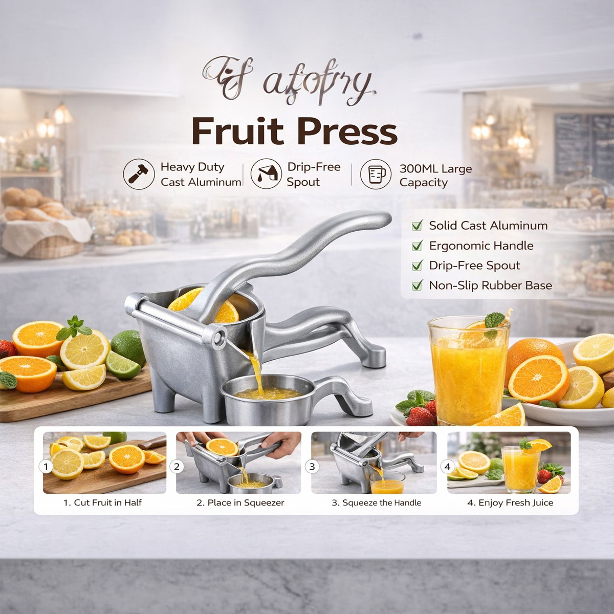 Aluminium Juicer