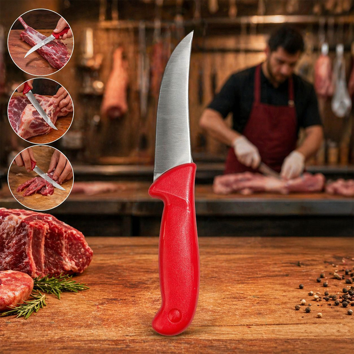 Knife Plastic Handle