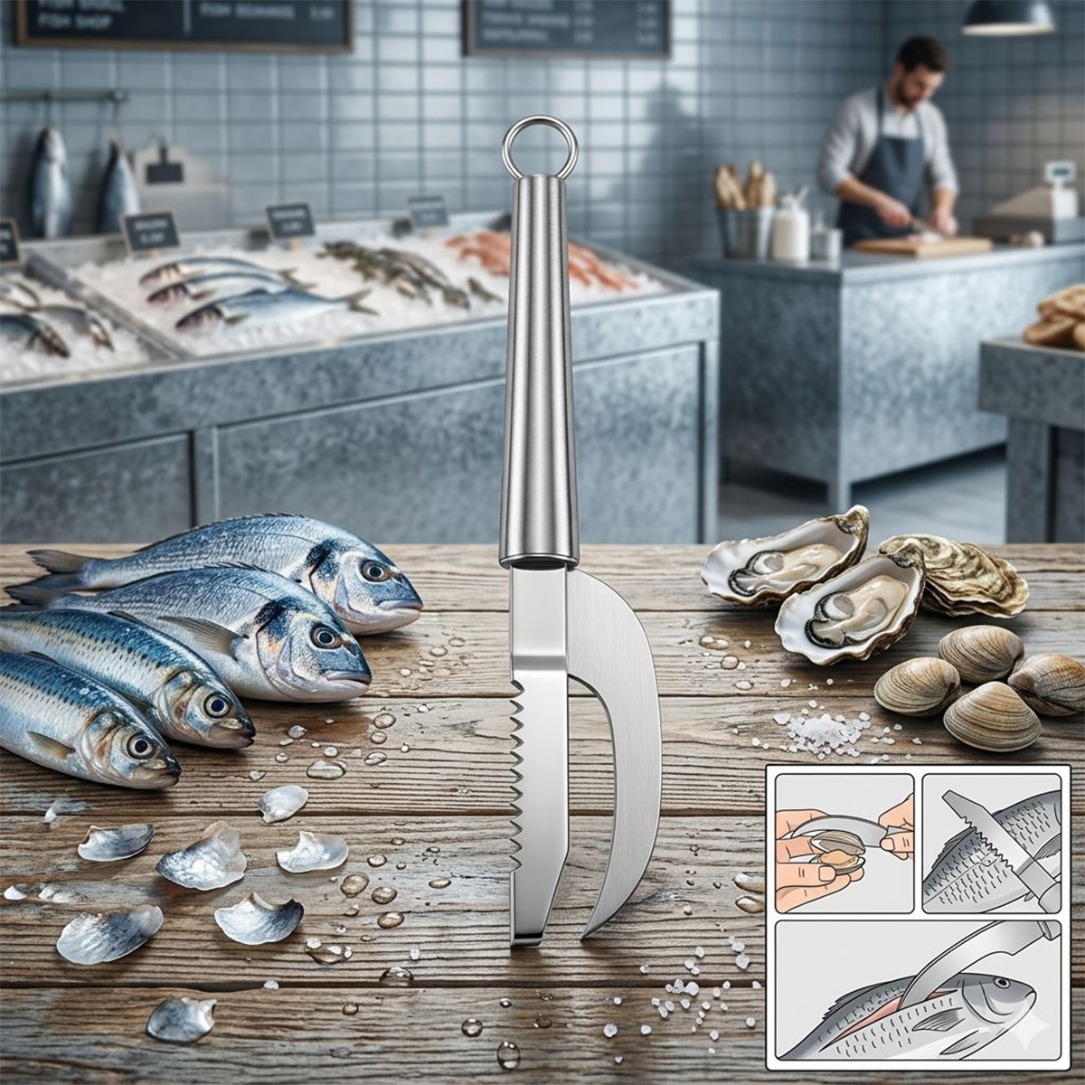 Fish Steak Knife