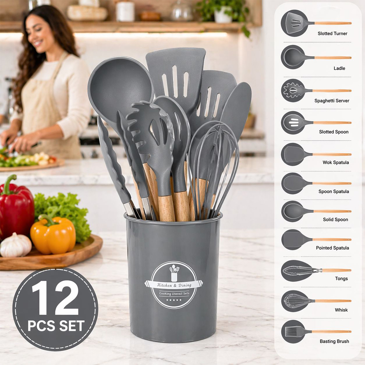 Kitchen Tools Set 12 Piece