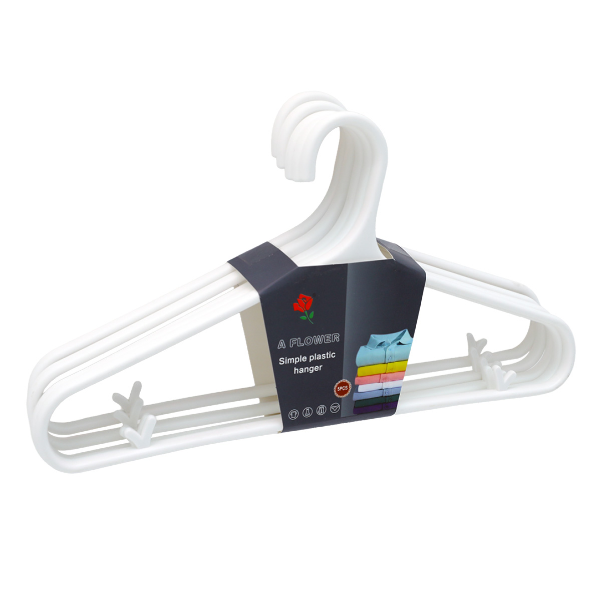 Plastic Hanger 5 Pieces
