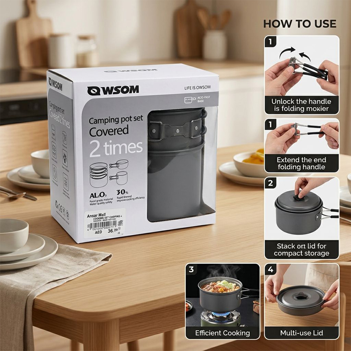 Camping Cooking Set