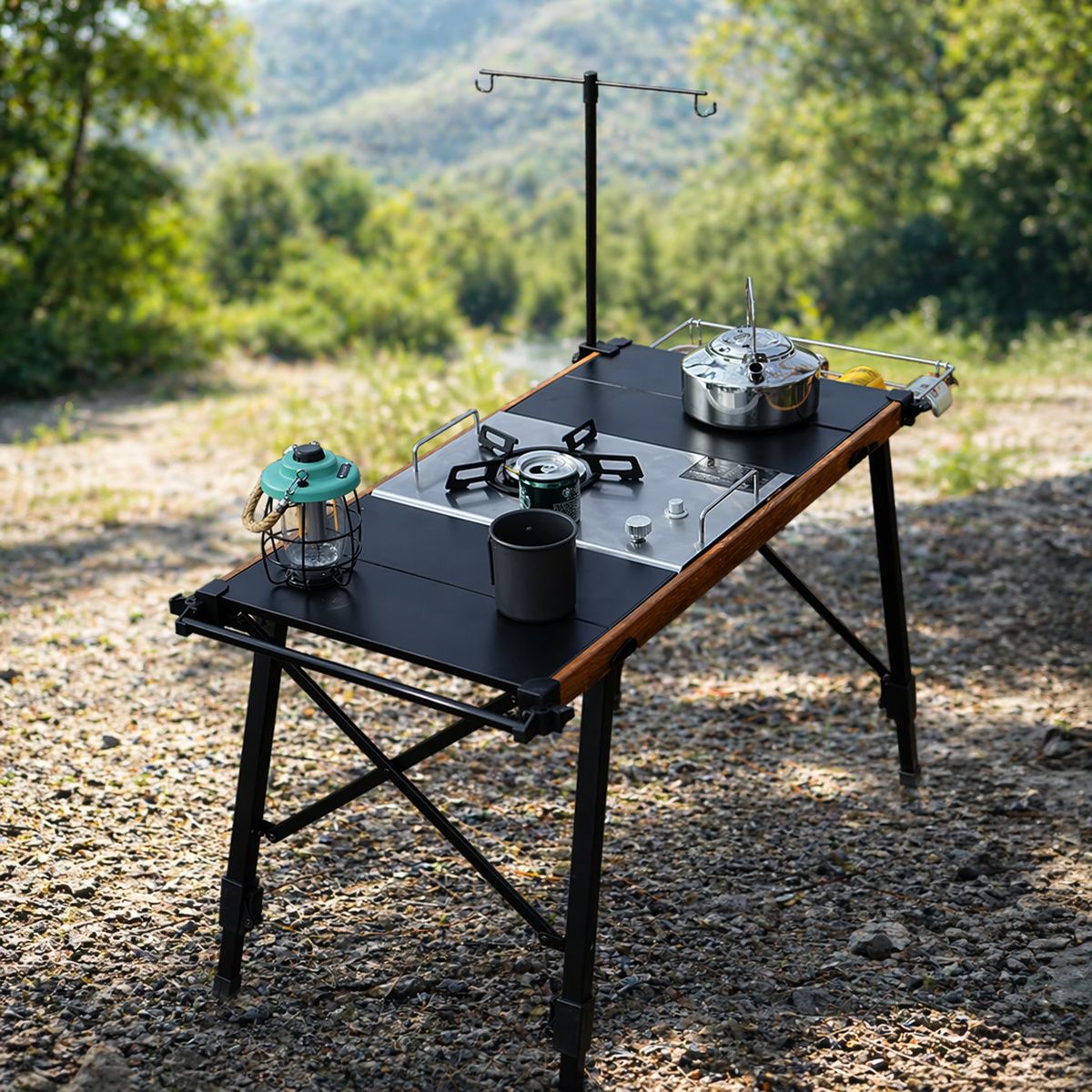 Camping Table with Stove