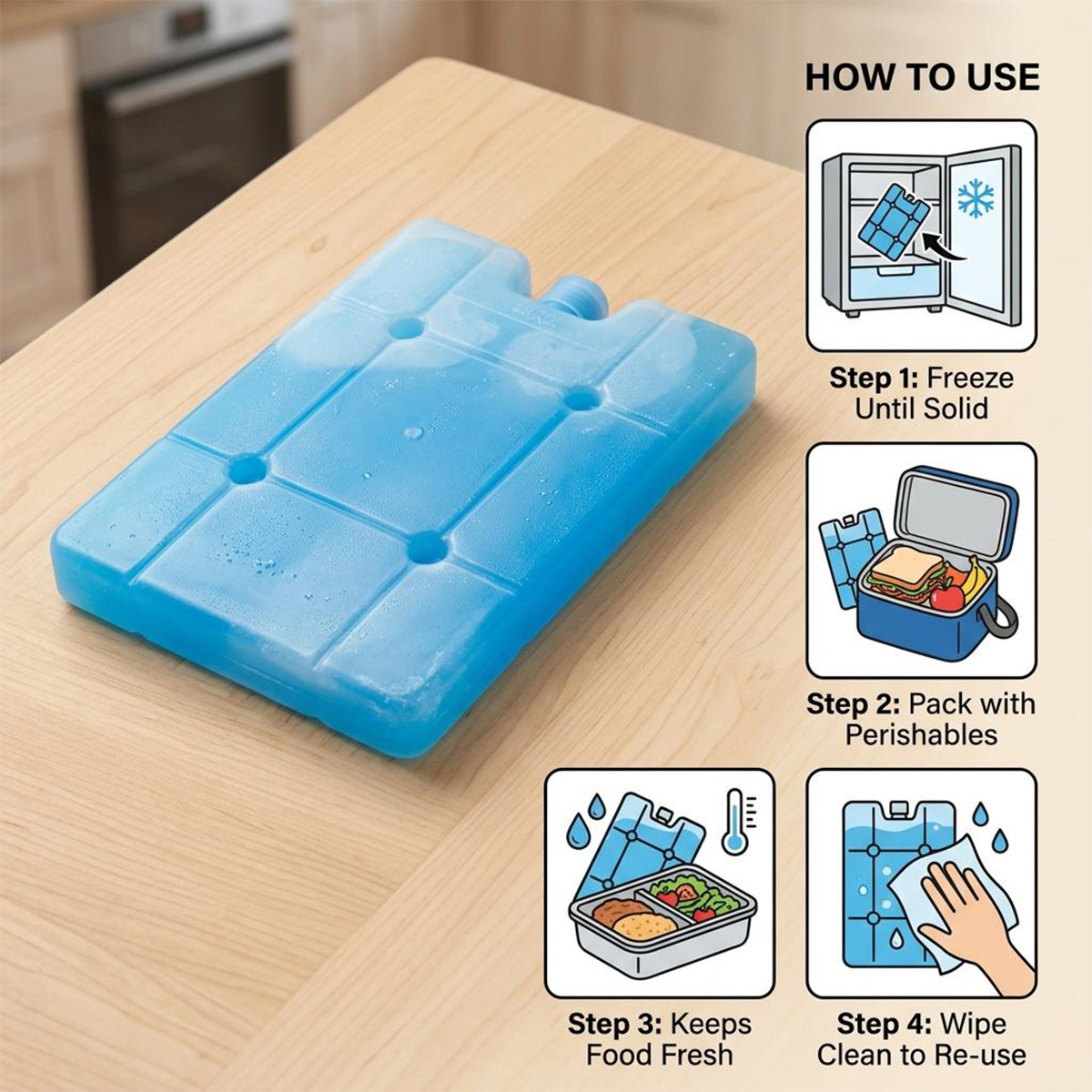 Cooler Freezer Pack 700ml