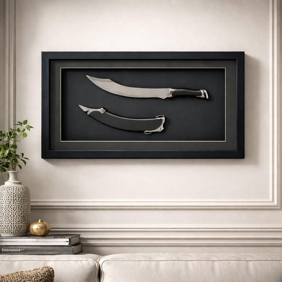 Gun Display Frame Mix