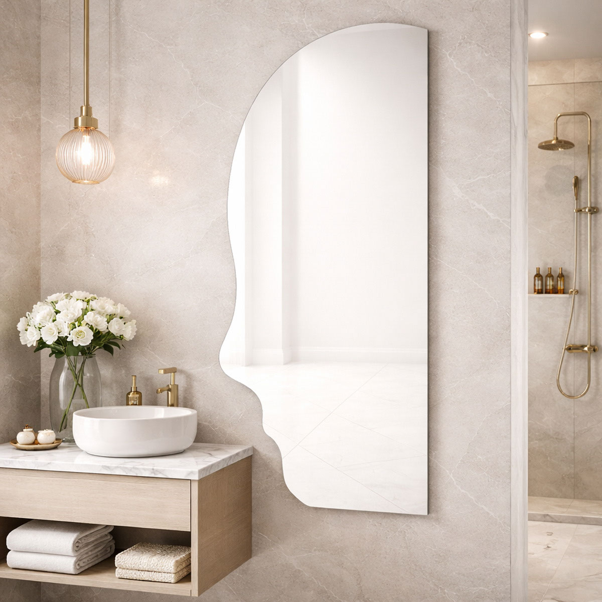 Electric Mirror 150x50