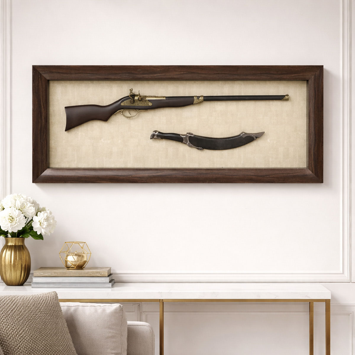 Gun Display Frame