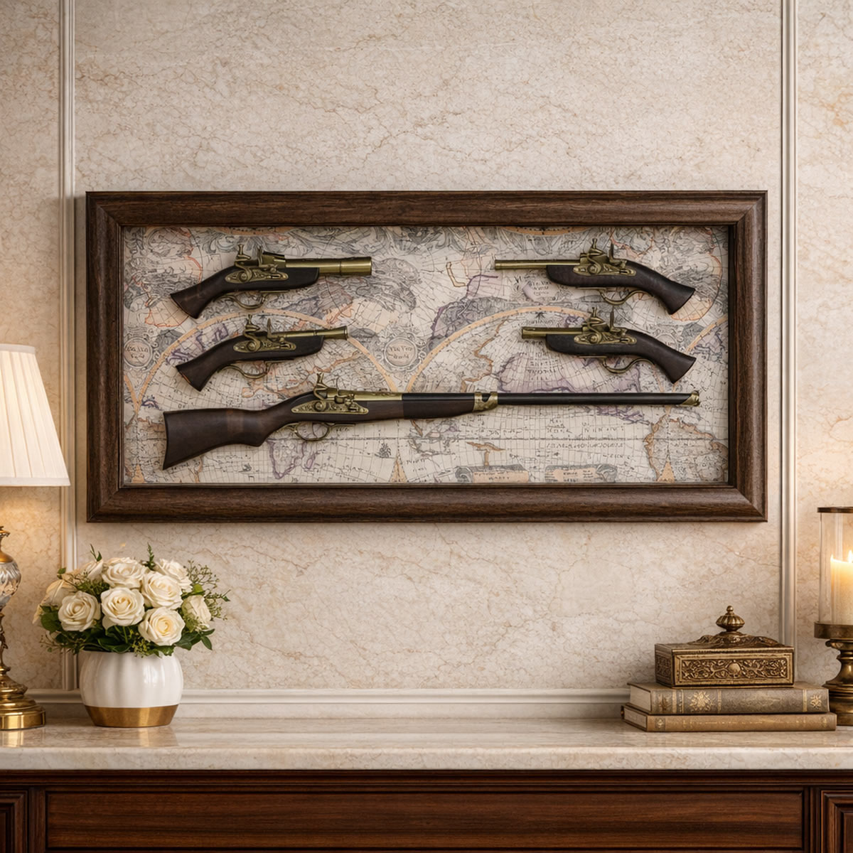 Gun Display Frame