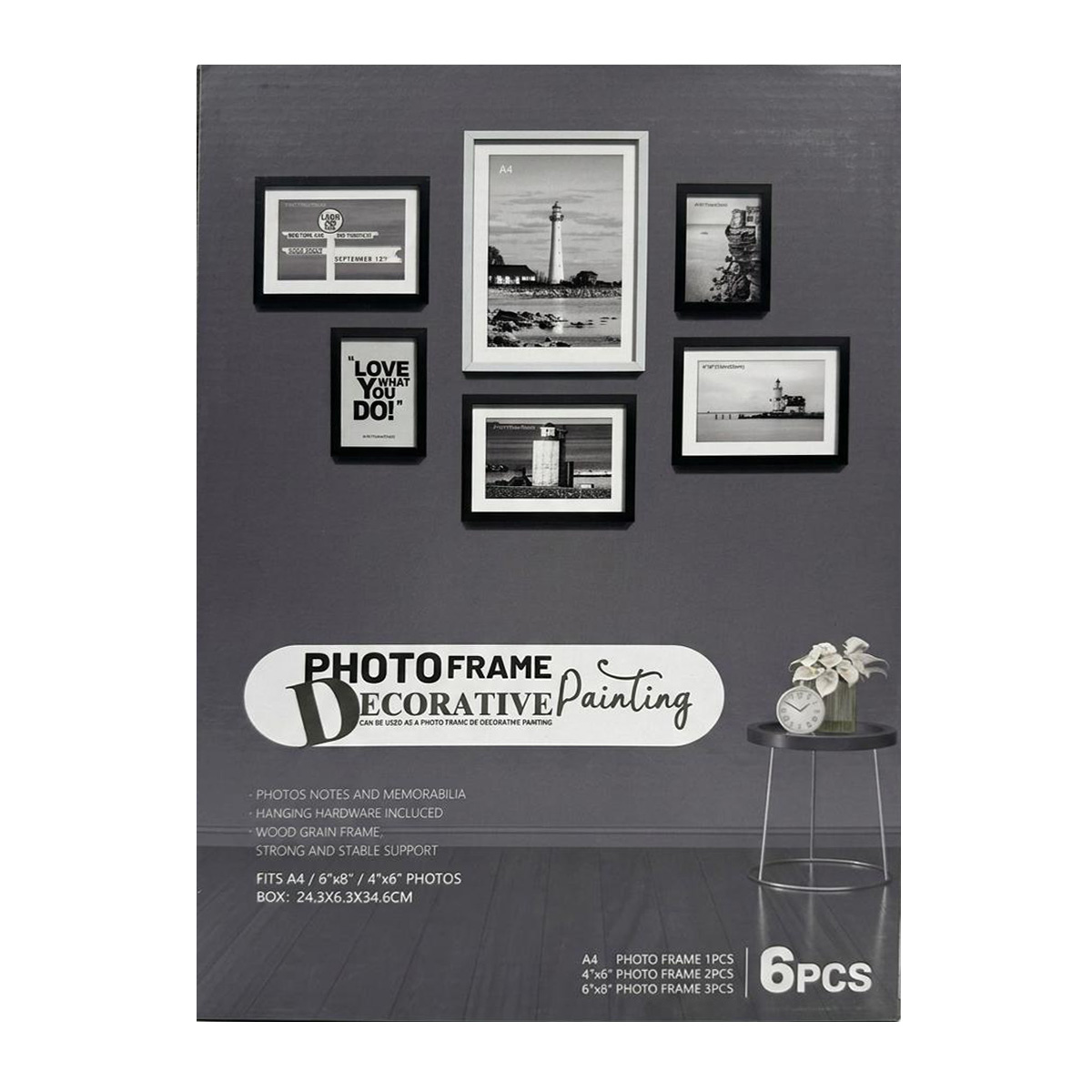 Photo Frame Set 6 Piece