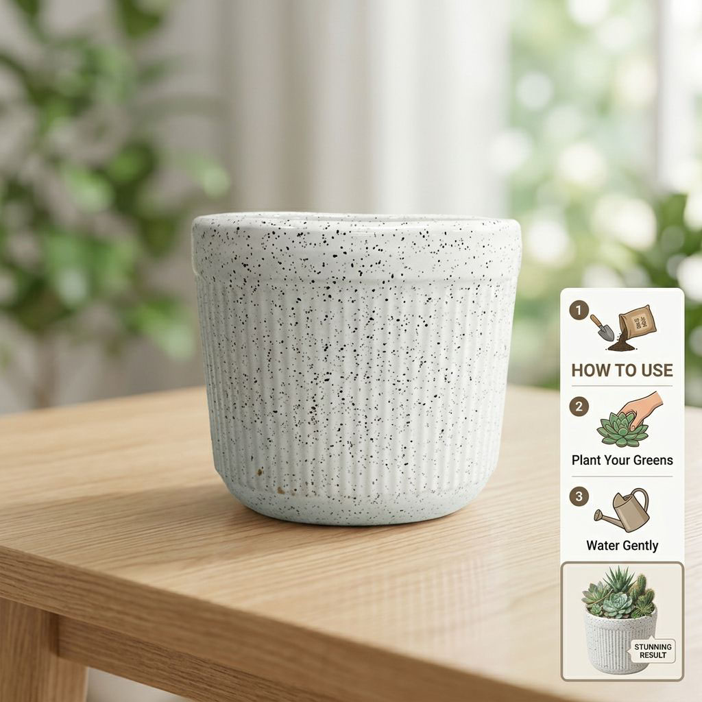 Ceramic Flower Pot Small