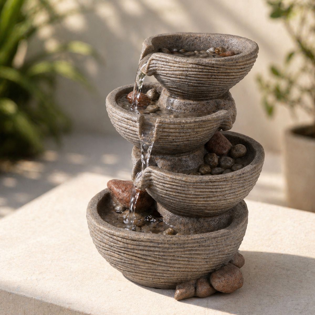 Medium Decorative Fountain 25x18x35.5cm