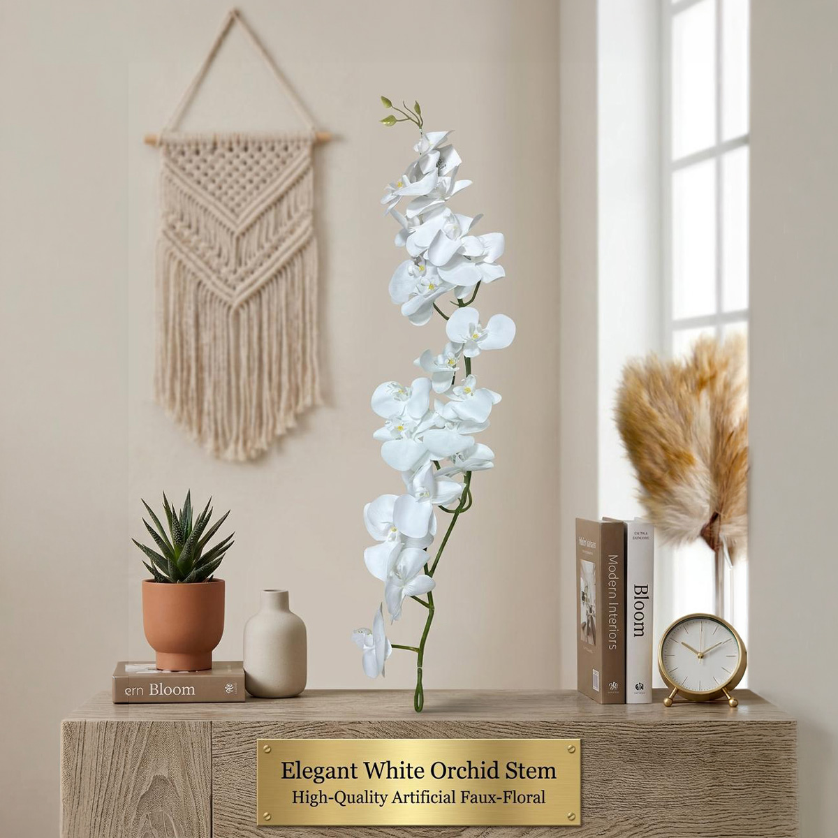 White Orchid Flower