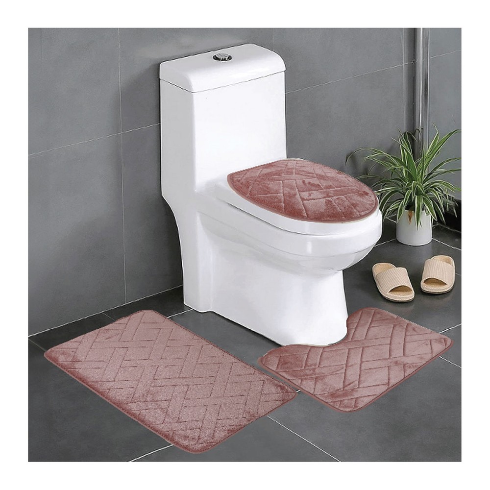Cotton Bath Mat Set 3 Piece