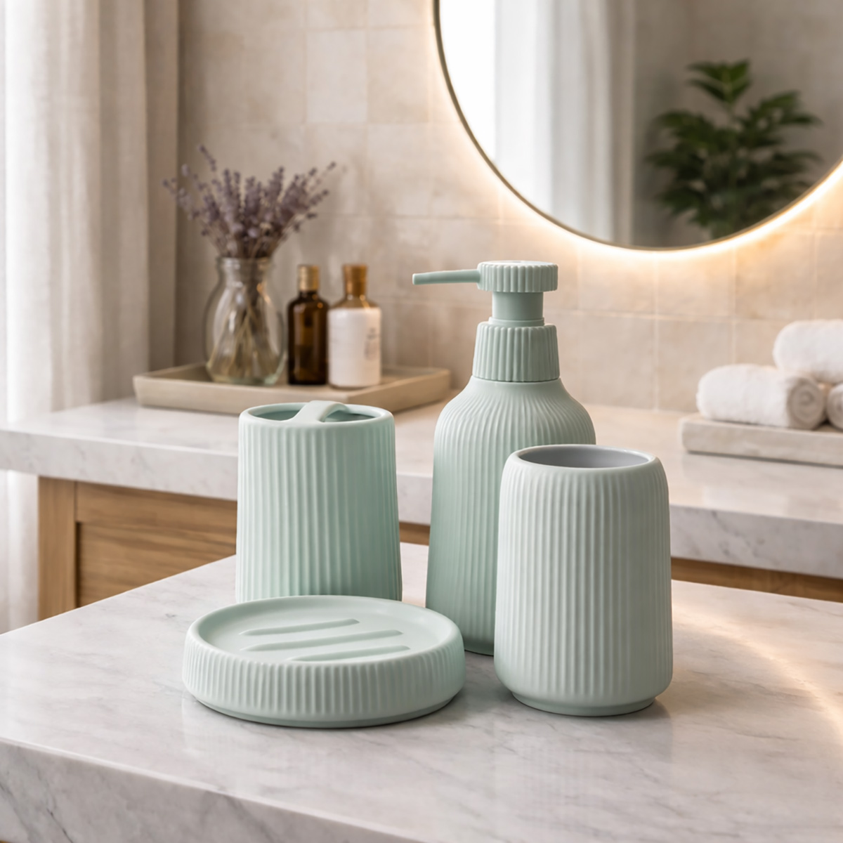 Bathroom Set 4 Piece
