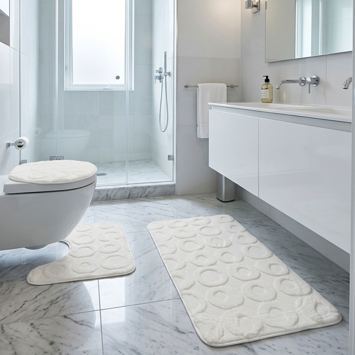 Bath Mat Set 3 Piece