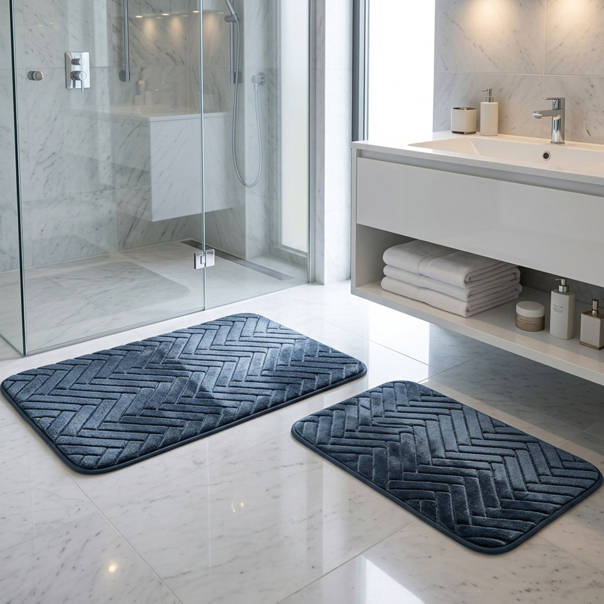 Bath Mat Set 2 Piece