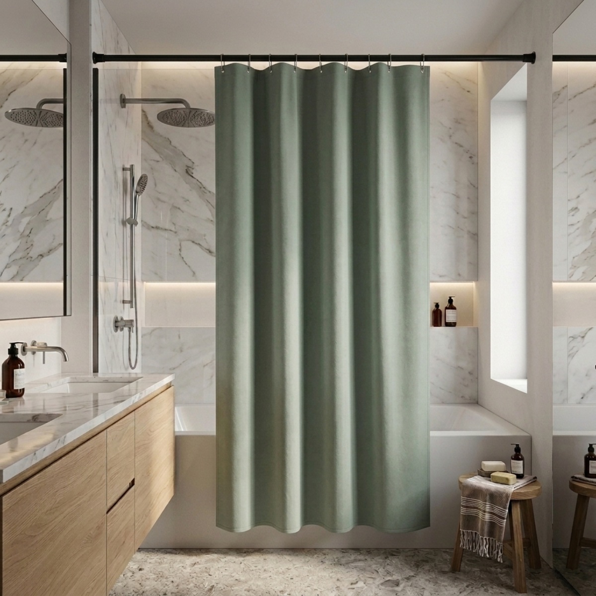 Shower Curtain 180x180cm