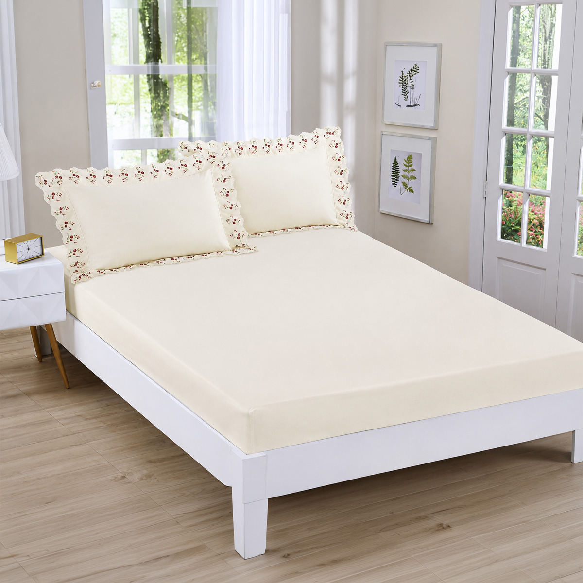 Fitted Sheet Plain Single