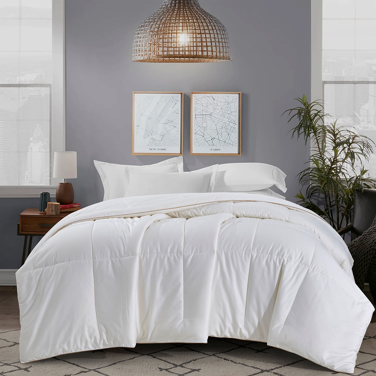 Single White Duvet 160x220cm