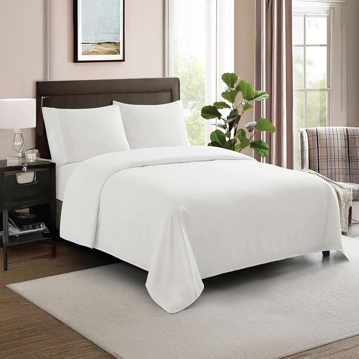 Bedsheet Set 2 Piece 160x220cm