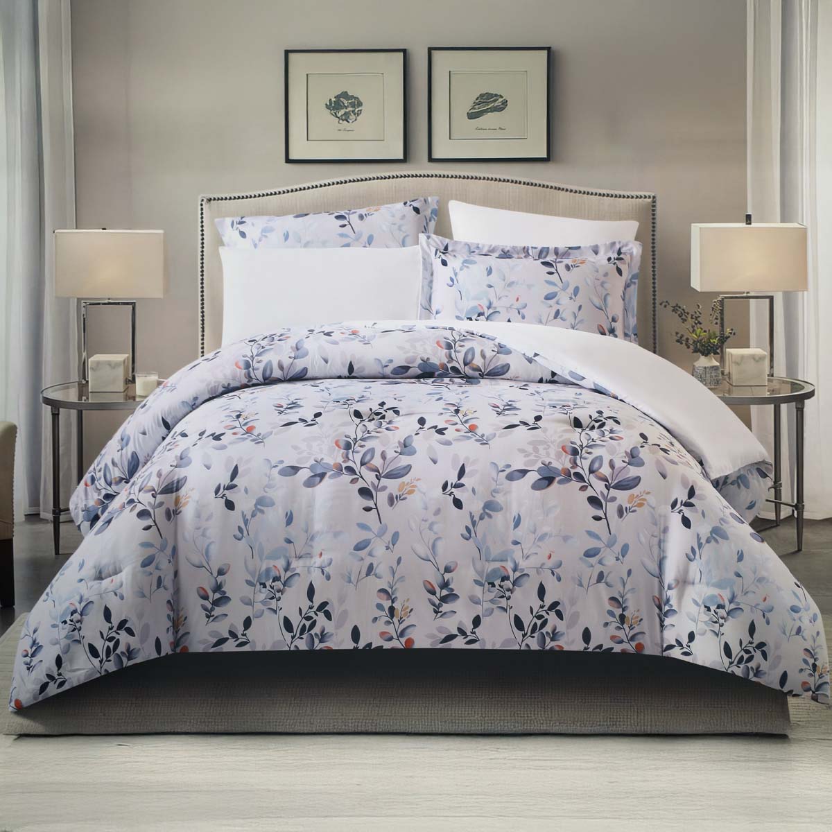 Printed Single Bedding Set 4 Piece
