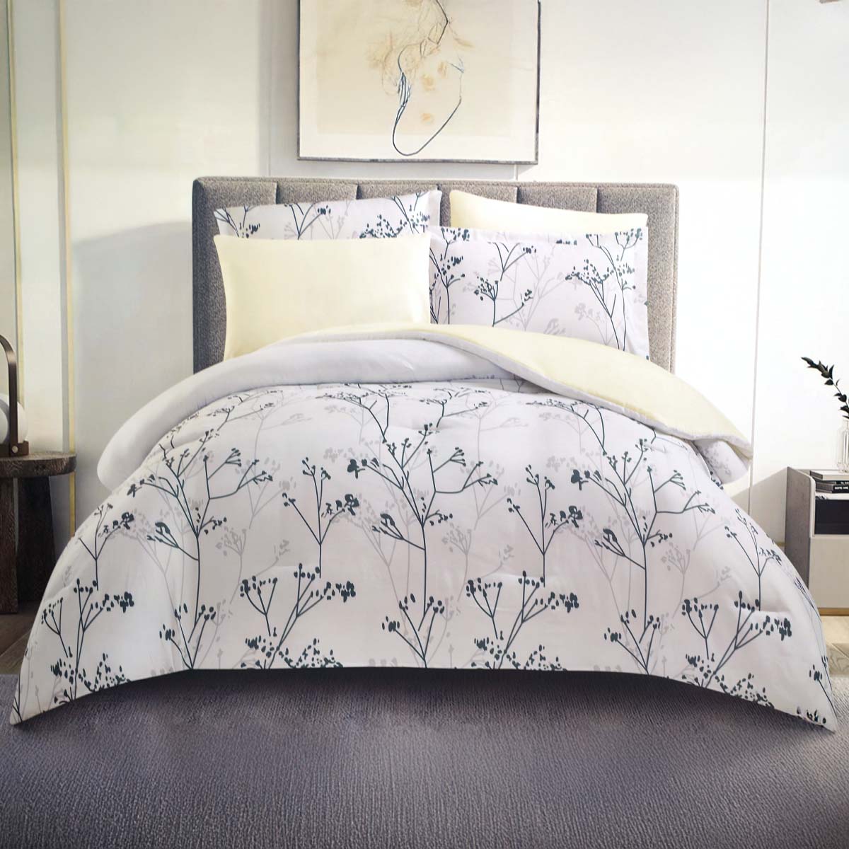 Printed Single Bedding Set 4 Piece