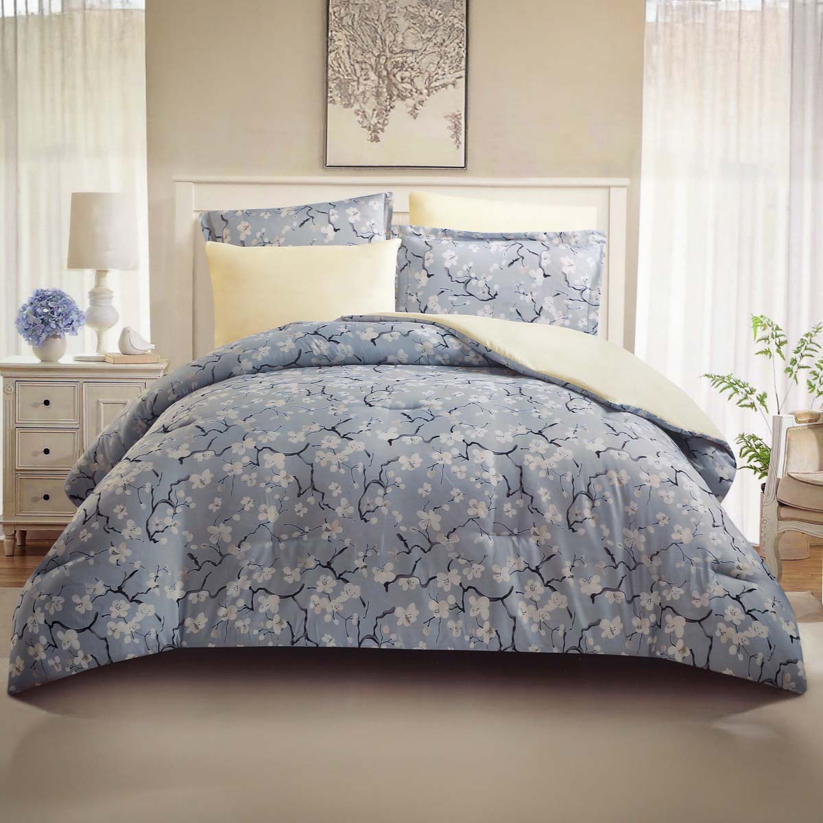 Printed Single Bedding Set 4 Piece