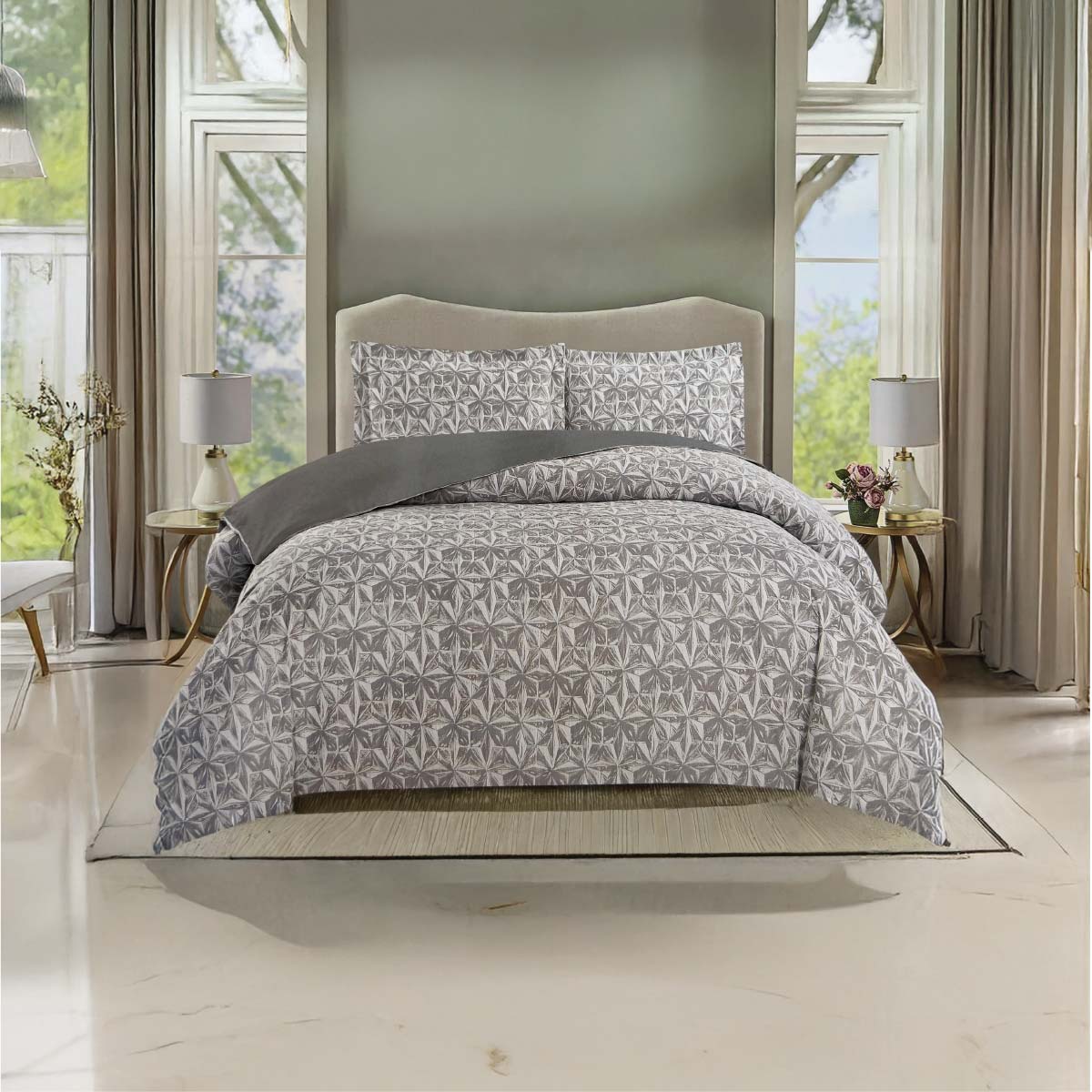 Comforter Set 3 Piece 160x220cm