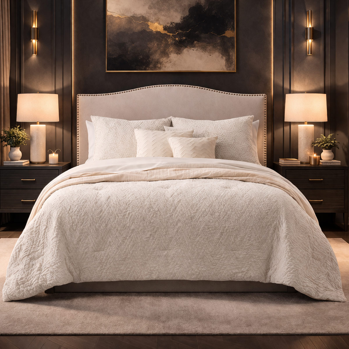 Velvet Comforter Double