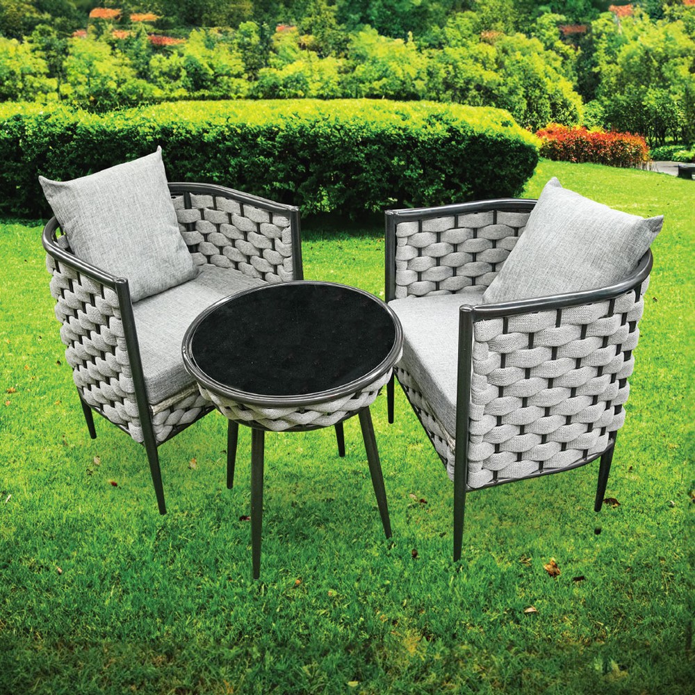 Outdoor Coffee Table Set 1+2