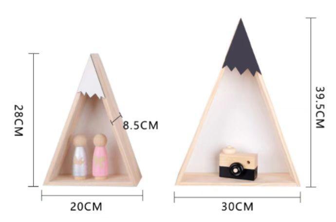 Square Wall Decoration Shelf (1 Box)