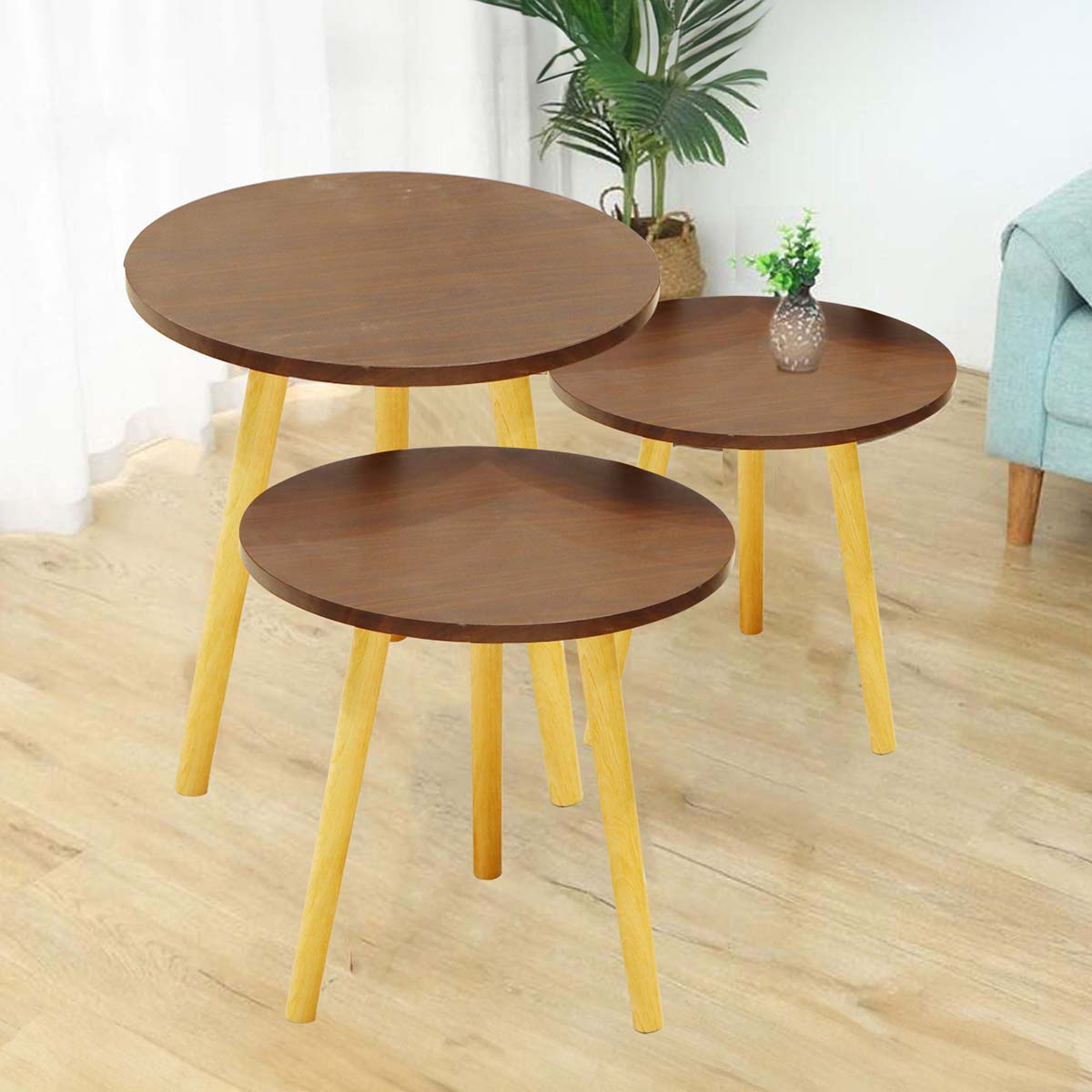 Modern Nesting Table Set 3 Piece