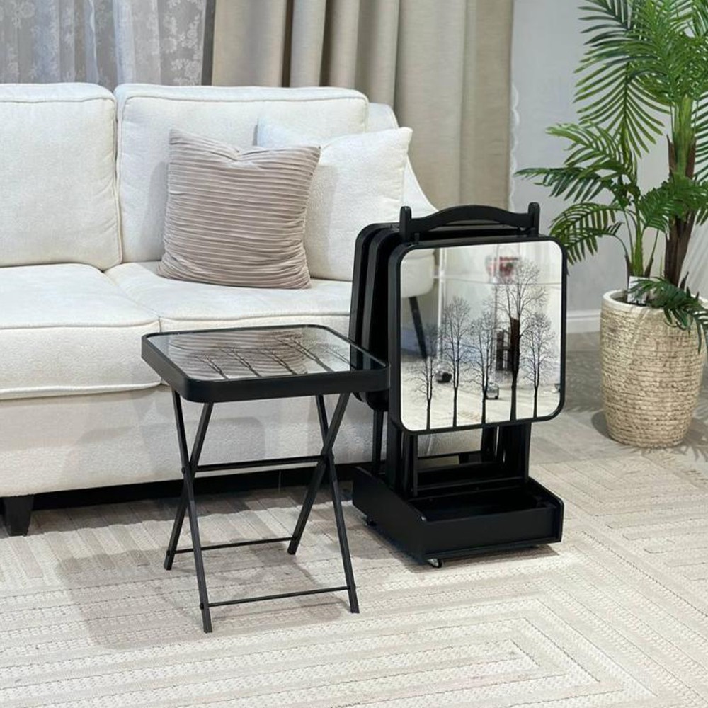 Modern Nesting Table Set 4 Piece