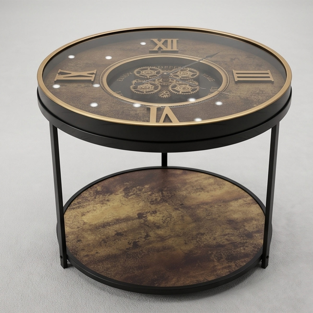 Clock Center Table