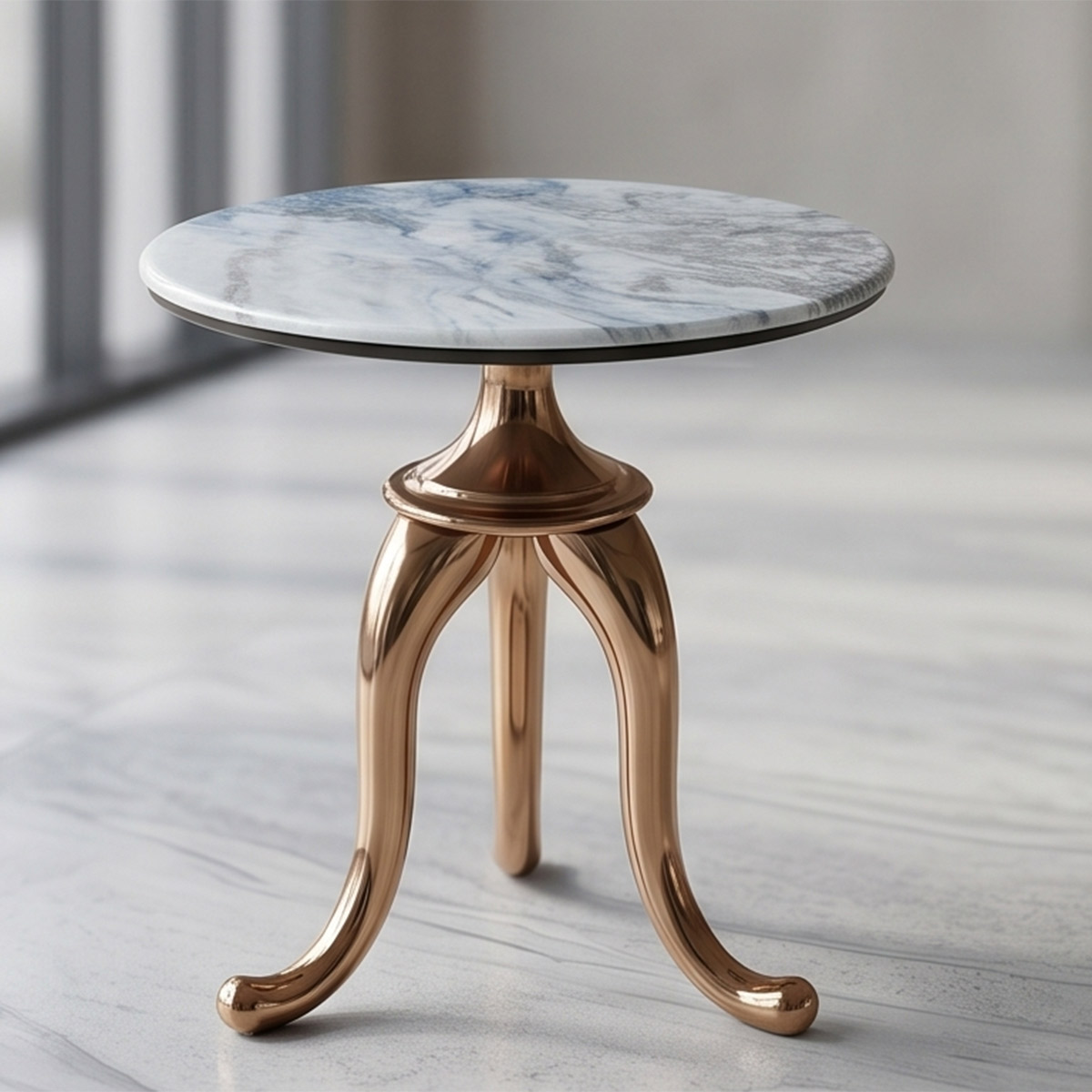 Glass Side Table