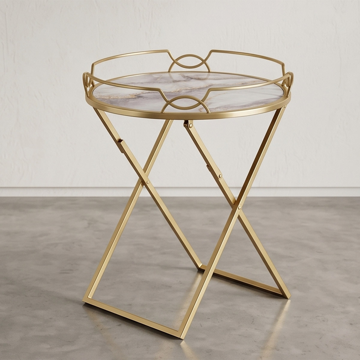 Metal Side Table
