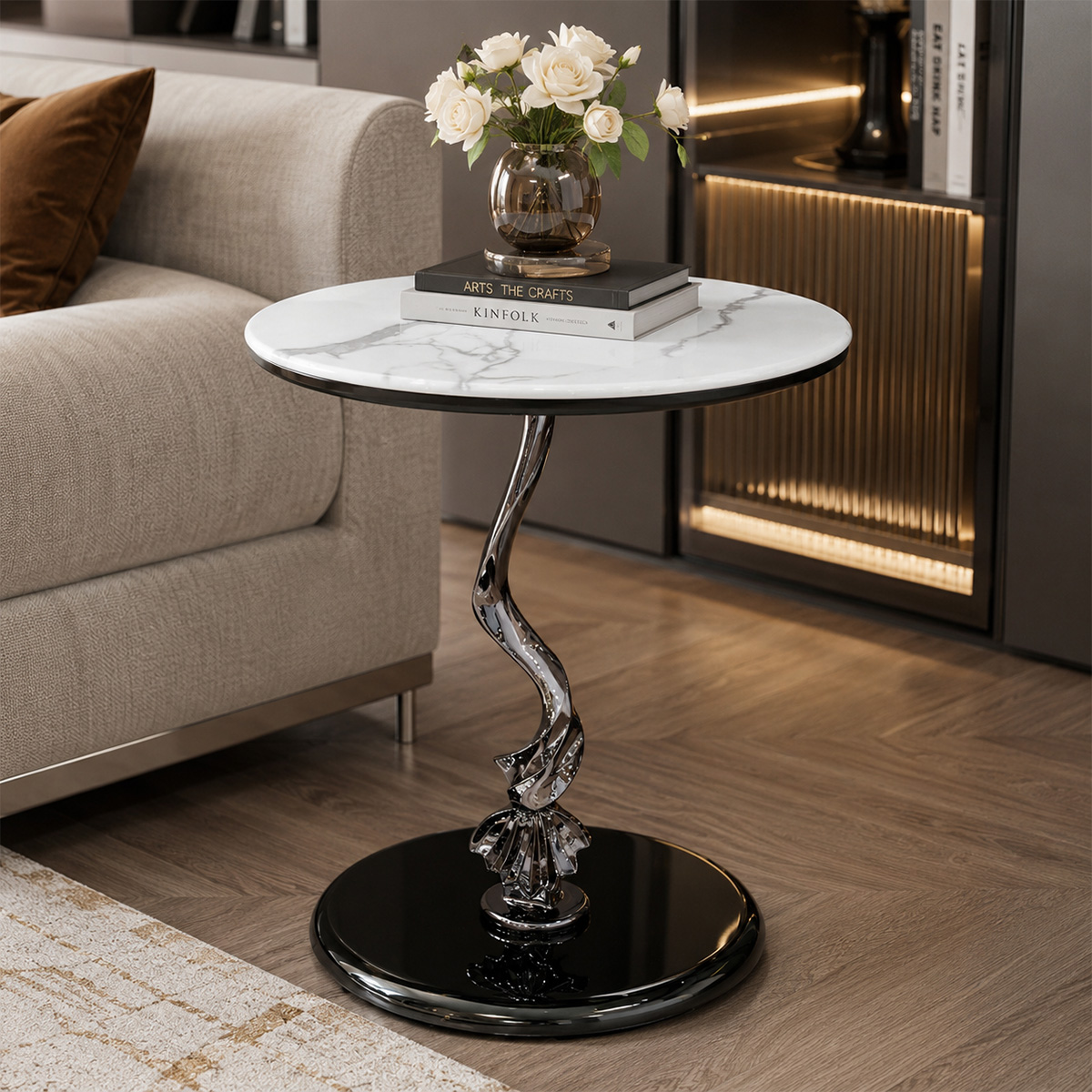 Marble Side Table